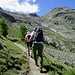 salendo verso il Piz Mezdi
