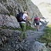 salendo verso il Piz Mezdi