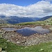 salendo verso il Piz da L'Ova Cotschna : Laghetto