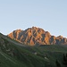 Das Leidbachhorn fotografiert am Vortag 20.07.20 von unserer Gletscher-Ducan-Tour. Ansicht vom Sertigtal