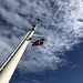 Unterwegs nach Bornholm - Während die dänische Postflagge im Wind flattert, nähern wir uns der Ostseeinsel mit der Fähre an...