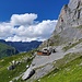Spannorthütte vom Klettergarten aus