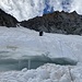 superamento della terminale al termine del canalone usato in discesa...