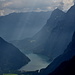 Perspective inédite du Klöntalersee