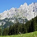In der Mitte der Ochsensattel mit der dominierenden Kingspitze 2621 m