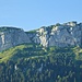 Die Felswand zur Alp Sigel