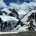 Zuweilen war die Aussicht doch recht gut. Direkt vor unserer Nase: der Piz Trovat.