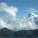 Mönch und Jungfrau, davor das Bietenhorn (2756m)