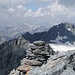 Gipfel Glaserhorn - Blick zum Tristelhorn.
