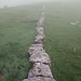 Steinmauer am Rand der oberen Flidaböden