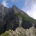 Nach der ersten Stufe beim Aufstieg zum Chrummenstein.