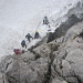 Randkluft vom Höllentalferner zum zweiten Klettersteig