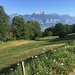 Petit matin sur la route du Balcon de Belledonne - en face le massif de la Chartreuse