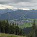 Blick vom Großen Aufacker auf Oberammergau