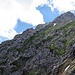 Schöner Südgrat zur Brandjoch Spitze.