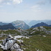 Der Blick zurück über die Voralpen hin zum Mittelland wird immer weiter ...