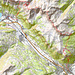 Alviergrat von Sargans nach Walenstadt <br /><br />distance: 44.58 km <br />min/max elev.: 422 m/2379 m <br />elev. gain/loss: 6682 m/-6742 m<br />Elevation gain/loss threshold: 3m