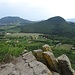 Blick vom Tóti hegy auf Badacsony