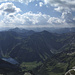 Panorama-Aufnahme vom Gaishorn i.R. Vilsalpsee fotografiert.<br />Rechts zu erkennen das Rauhorn