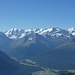 das ganze Bernina-Massiv, gesehen von der Fuorcla Taverna