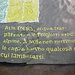 <b>Scritta sul fondo della fontana di Nufenen.</b>
