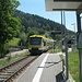 Start am Bahnhaltepunkt Hubacker an der Renchtalbahn.