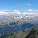 Mit kräftiger Zoom,ich stolle letzte Bilder von Durreck,hier von Napfspitze (3144m)   bis Rauchkofel(3251m),auf Zillertaler Hauptkamm hab ich noch großes Defizit,ich  meine, kein Gipfel!:)