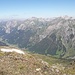 Blick das Klostertal hinaus Richtung Rote Wand