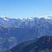 Passo Alto 2860 mt panorama: Gran Combin - Cervino 