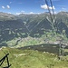 Blick vom Gotschnagrat runter nach Klosters!
Abwärts mit der Gotschnabahn nach Klosters!