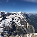 Blick vom Gipfel auf Eiger und Co.