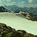 Blick von der Hinteren Rotspitze auf die Hintere Schranspitze, den Gletschergrat und den Aufstiegsgrat