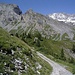 Sur le chemin en direction du Pré de Bougnone