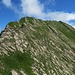 Der Gratabschnitt vom Speer zum Abahorn