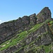 Aufstiegsroute zum Schafberg vom Grappenhorn aus gesehen