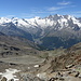 Dal Monte Rosa ai Mischabel, al centro Saas-Fee.