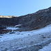 Lagginhornglescher: raggiungeremo la cresta salendo a sinistra.