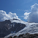 Erste Cumuluswolken über dem Sustenhorn