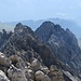 Der Gipfel-Grat-Verlauf zum Cufercalhorn