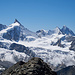 ZInalrothorn, Obergabelhorn und Matterhorn.