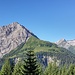 Blick zur Saxerspitze