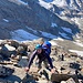 Nevermind in azione sul Lagginhorn.