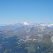 Garde de Bordon (3.309 m) - Blick zum Balmhorn und zur Blümlisalp