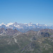Garde de Bordon (3.309 m) - Blick in die Berner Alpen mit Aletschhorn udn Finsteraarhorn
