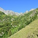 il vallone che da Pianmisura porta all'Alpe Kultiri