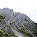 Rückblick auf den Aufstiegsweg zur Dachstein-Südwandhütte