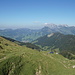Bützalpsattel. Die nächste Erfrischung (Alp Hengst) schon in Sichtweite ...