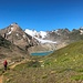 ... nähern wir uns dem Griessee und dem Gipfelziel - mit [https://www.hikr.org/tour/post130541.html Blinnenhorn] im Hintergrund 