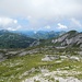 Aufstieg von der Akarscharte zur Lungauer Kalkspitze<br />Blick nach Westen