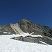 Rückblick zum Monte del Forno; bereits im Abstieg auf italienischer Seite